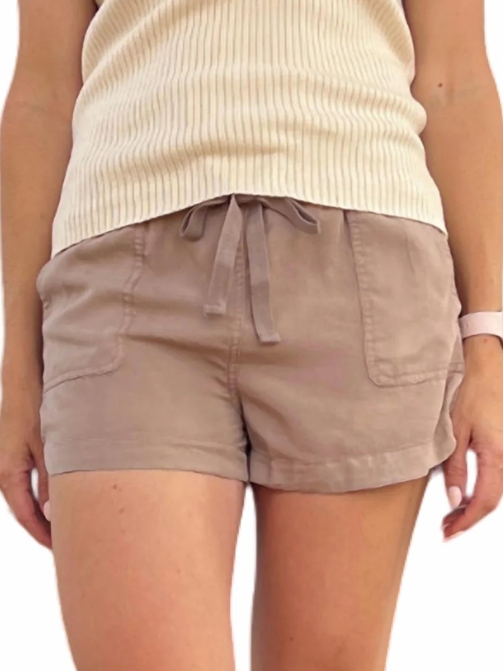 BE COOL Women's Blue Skies Shorts - Hazlenut